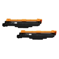 Compatible 2 x TN253BK Black Toner Cartridge - for use in Brother Printers