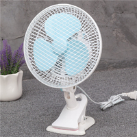 Clip Fan 180mm 2 Speed Power Saver Oscillating Grow Tent Hydroponics/ Desk Fan