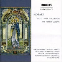 Great Mass In C Min - Mozart, Wolfgang Amadeus Cd Album