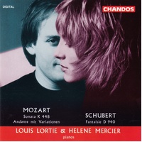 Mozart: Son K448 For 2 Pno Etc - Lortie Pno : Mercier Pno Cd Album