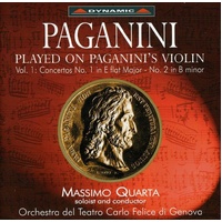 Paganini: Vln Conc No1-No2 - Quarta, Massimo Cd Album