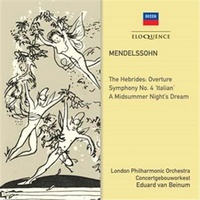 Mendelssohn: Symp 4: Midsummer - Beinum, Eduard Van Cd Album