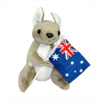 16cm Kangaroo W/ Flag