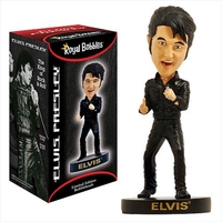 Elvis Presley - Black Leather 68 Comeback Special Bobble Head