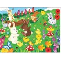 Springtime Bunnies 45 Piece Puzzle