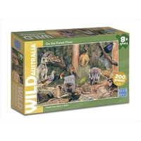 Wild Australia On the Forest Floor Puzzle 200pc