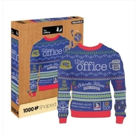 Office Ugly Sweater Shaped Puzzle 1000 Piece