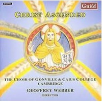 Christ Ascended - Muller Zurich: Webber: Choir Gon Cd Album