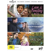 Hallmark - Love Is Trending / Winter Castle - Baby It's Cold Inside / Romancing The Birthday Girl - DVD