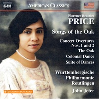 Songs Of The Oak: Concert Over - Price, Florence Beatrice Cd Album