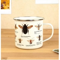Bee Enamel Mug
