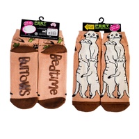 Feet Speak Socks Meerkat
