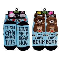 Feet Speak Socks Papa Bear