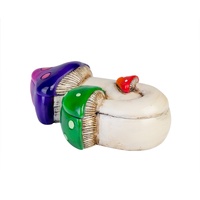 Trinket Box Mushroom Sml
