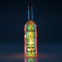 Wishlight Bottle Irid Sisters