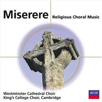 Miserere Sacred Choral Wk - Various Cd Album