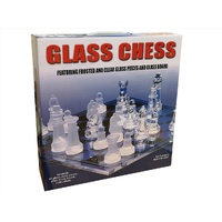 Chess,Glass 35X35Cm(Landmark)