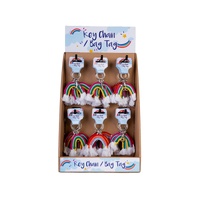 Keychain Bag Tag Rainbow