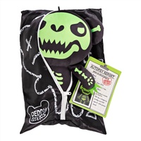 Deddy Bear Plush In Bag - Bones
