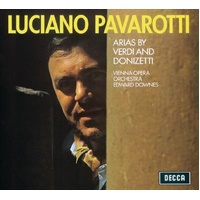 Arias By Verdi &amp; Donizetti - Luciano Pavarotti: Wiener Opernorch Cd Album