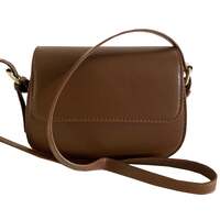 Cross Body Handbag Brown