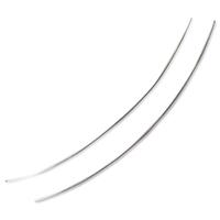 2x 8" Silver Rods 18 Gauge 99.99% High Purity Fine Soft Wire Colloidal Electrode