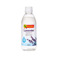 250ml Lavender Solution Essential Oil Blend Calm Relax Bosisto&#39;s Water Soluble