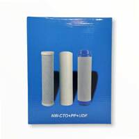 10&quot; RO Water Filter Cartridge Replacement Set 3/4/5/6 Stage Reverse Osmosis 3 Pk