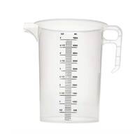 5L Measuring Jug Heavy Duty Clear Plastic Propylene Food Grade BPA 5 Pro-Jug