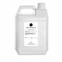 5L White Mineral Oil - Liquid Paraffin Carrier for Essential Oils Skin Hair