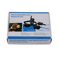 Dog Bark Collar - Vibration Sound Remote Control Rechargeable LCD Training Aid