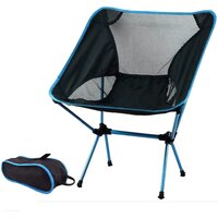 Ultralight Aluminum Alloy Folding Camping Camp Chair Outdoor Hiking Patio Backpacking Sky