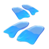 Bibal Insole 2X Pair M Size Gel Half Insoles Shoe Inserts Arch Support Foot Pad