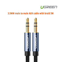 UGREEN 3.5MM male to male AUX cable with braid 3M (10688)