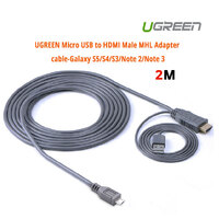 UGREEN MHL Micro USB 11 Pin to HDMI Adater Cable 2M (20139)
