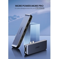 UGREEN Dual Type-C 5 in 1 to 3*USB3.0+ USB-C Female+PD Converter (50775)