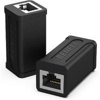 BENFEI RJ45 Inline Coupler, Cat7 Cat6 Cat5e Ethernet Coupler Female to Female