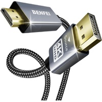 BENFEI 4K DisplayPort to HDMI 90cm Cable