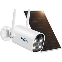 Hiseeu C40 Indoor/Outdoor WiFi Battery Camera With Solar Panel