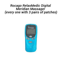 Rocago RelaxMedic Digital Meridian Massager (every one with 3 pairs of patches)