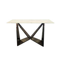 LUXE Black Console Table