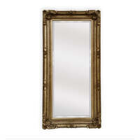 LUX French Provincial Ornate Mirror - Antique Champagne