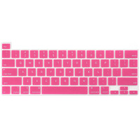 Keyboard Cover Skin For MacBook Pro 13 Pro 16 A2338 A2289 A2251 A2141 M1 M2 2020 to 2023 Hot Pink