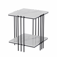 Interior Ave - Milano Black Square Side Table