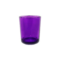 20 Pack Purple Glass Votive Tealight Candle Holders House Party Cenrepiece Xmas Wedding Decor Glass Candlestick Party Decorations Bridal Valentines Ev