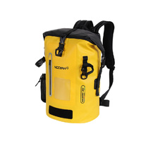 NOOYAH IPX8 Waterproof Bike Cycle Outdoor Sports Backpack Double-Layer Waterproof Bag  YELLOW