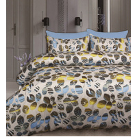 Westwood Printed Foliage Quilt Cover Set SINGLE