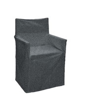 IDC Homewares Cotton Solid Director Chair Cover Charcoal