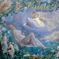 Fairies - 2025 Square Wall Calendar Arts 16 Months Premium Planner Gift