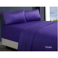 1000tc egyptian cotton sheet set 1 king violet